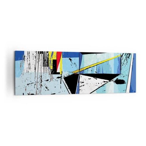 Obraz na plátne - Pozerať sa na svet z uhla… - 160x50 cm