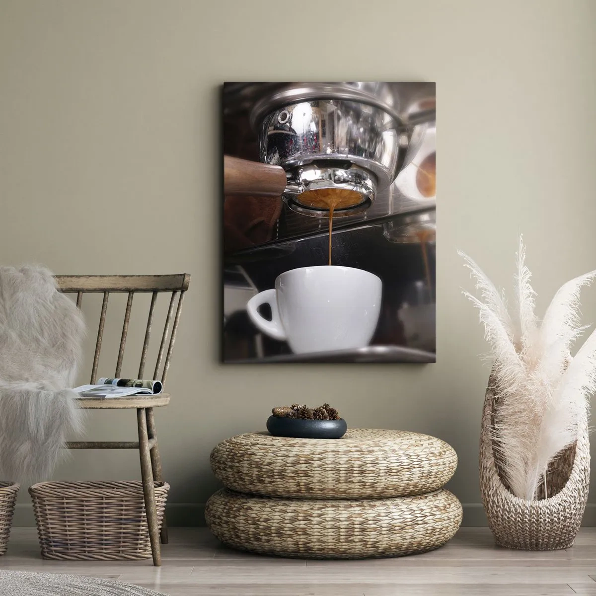 Obraz na plátne - Dobrá chvíľa dňa - 50x70 cm
