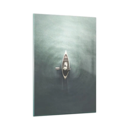 Obraz na skle - Cez mesačné jazero - 80x120 cm