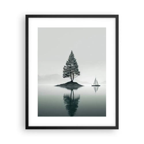 Plagát v čiernom ráme - Snívanie - 40x50 cm