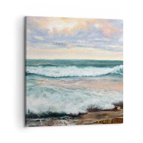 Obraz na plátne - Tu uhladíš dušu - 60x60 cm