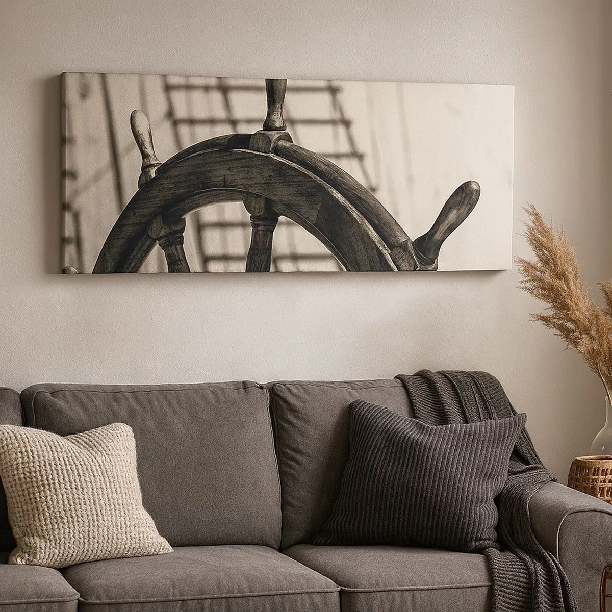 Obraz na plátne - Morské príbehy - 100x40 cm