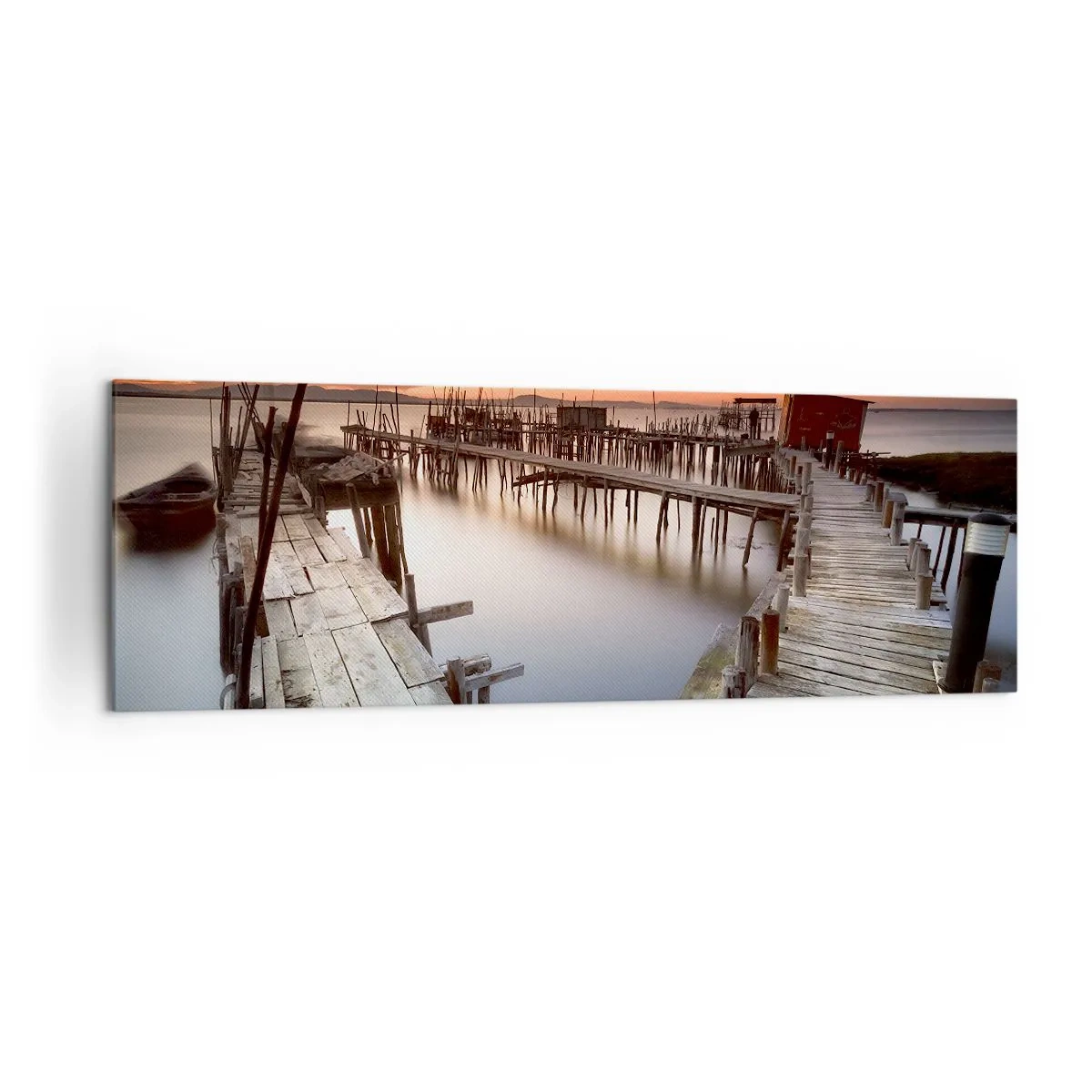 Obraz na plátne - Autentickosť, nie turistická atrapa - 160x50 cm