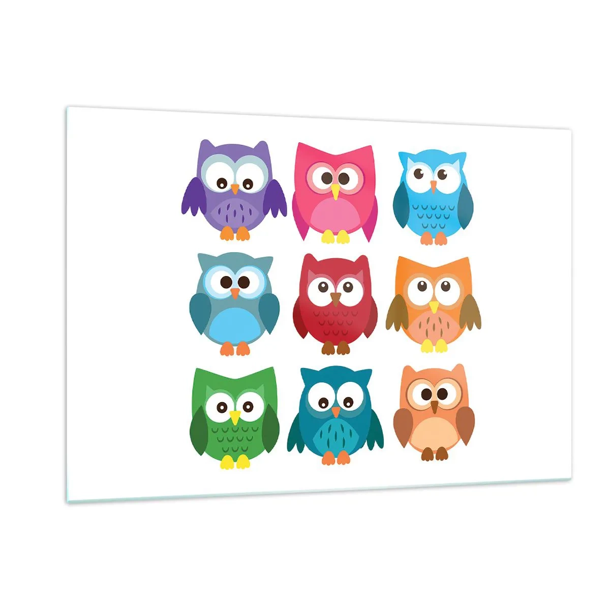 Obraz na skle - Je zábavné byť iným - 120x80 cm