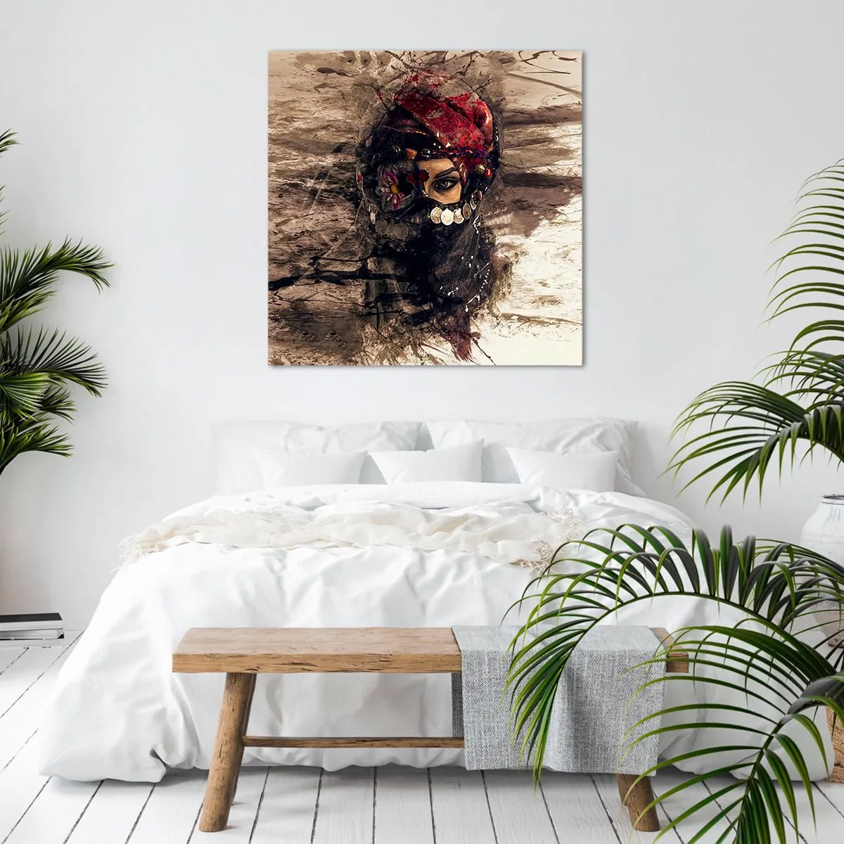 Obraz na plátne - Prinajmenšom znepokojujúca - 60x60 cm