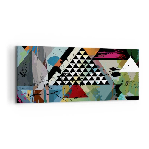 Obraz na plátne - Aké je to jednoduché - 100x40 cm