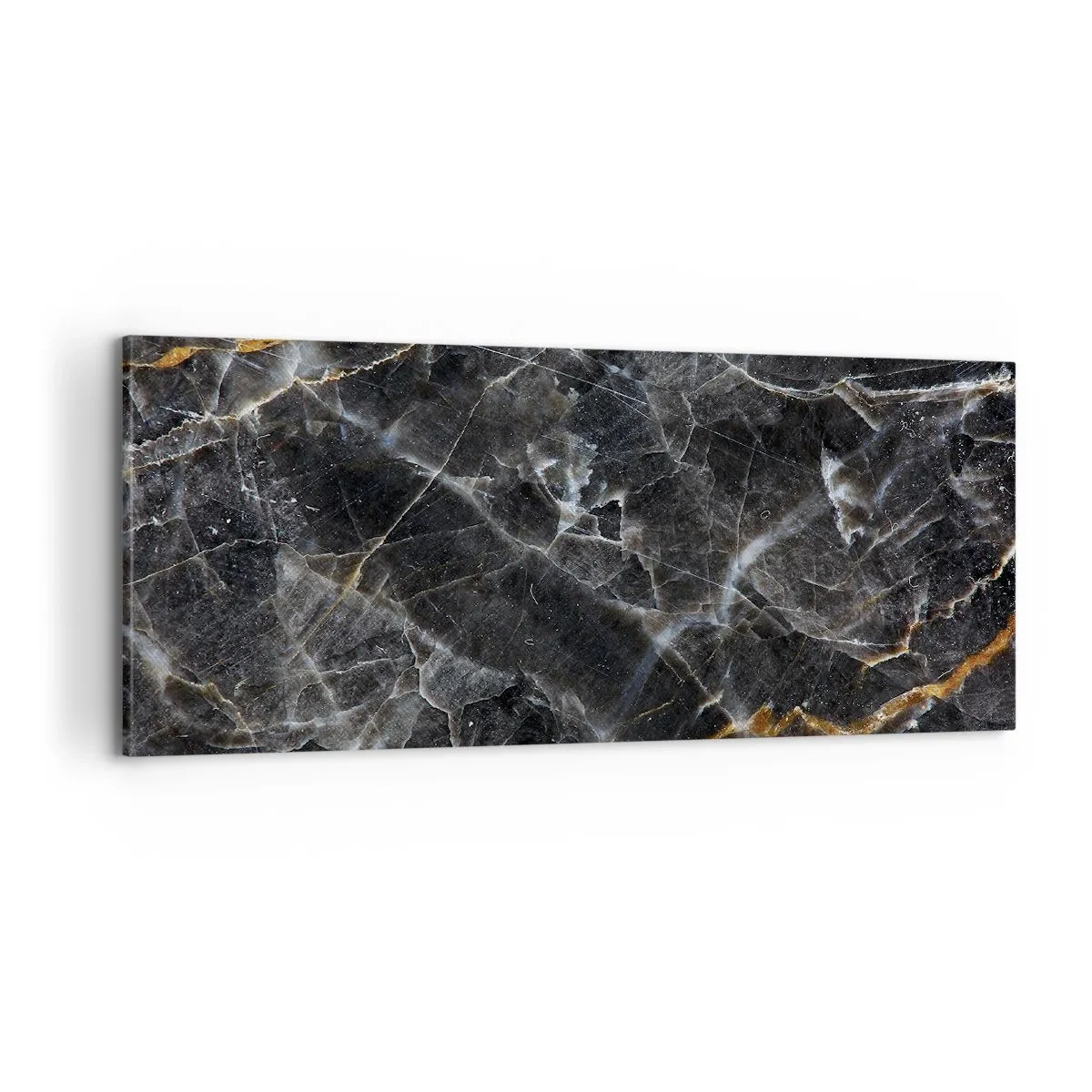 Obraz na plátne - Vnútorný život kameňa - 100x40 cm