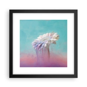 Plagát v čiernom ráme - Záhrobia kvetín - 30x30 cm