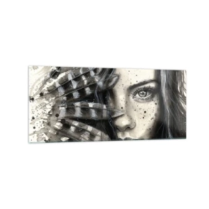 Obraz na skle - Divoká krása - 120x50 cm