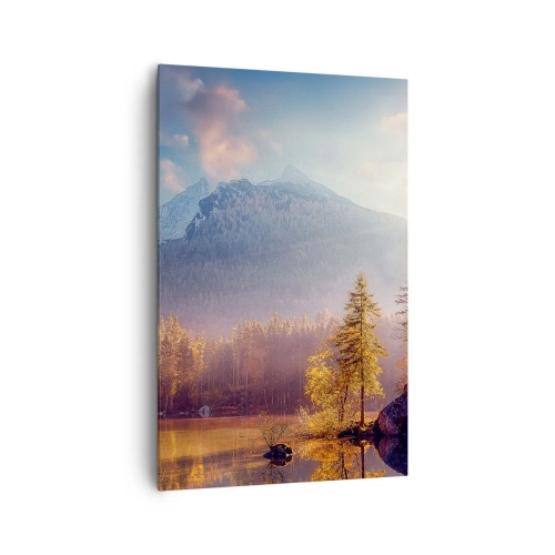 Obraz na plátne - V horách a údoliach - 80x120 cm