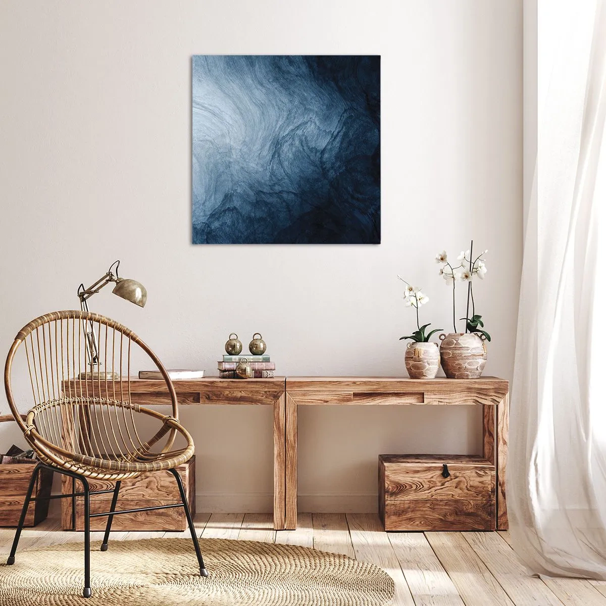 Obraz na plátne - Siahnuť do hlbín - 70x70 cm