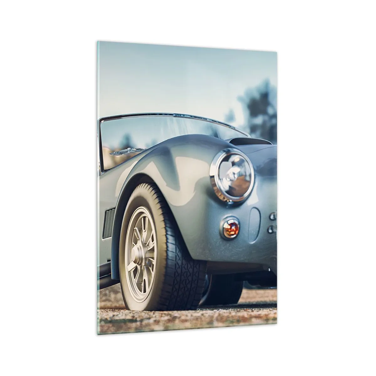 Obraz na skle - Pretože na štýle záleží - 70x100 cm