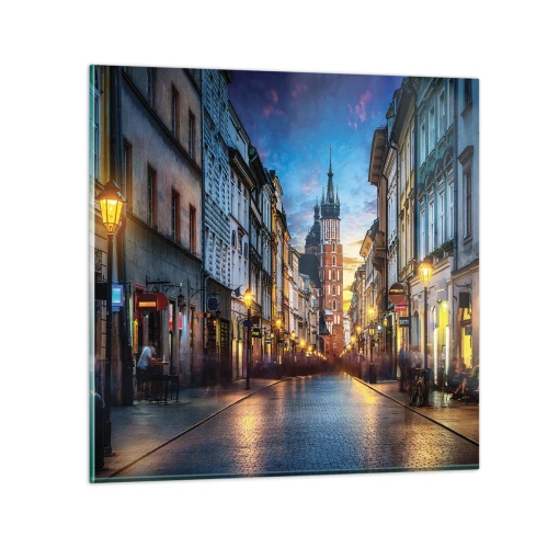 Obraz na skle - Krakovský pôvab - 50x50 cm
