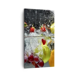 Obraz na plátne - Ovocné osvieženie - 45x80 cm