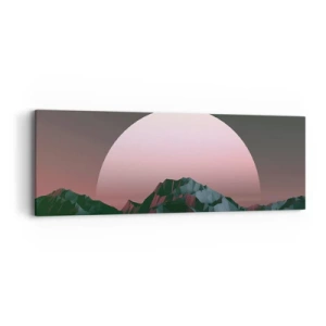 Obraz na plátne - V susednej galaxii - 90x30 cm
