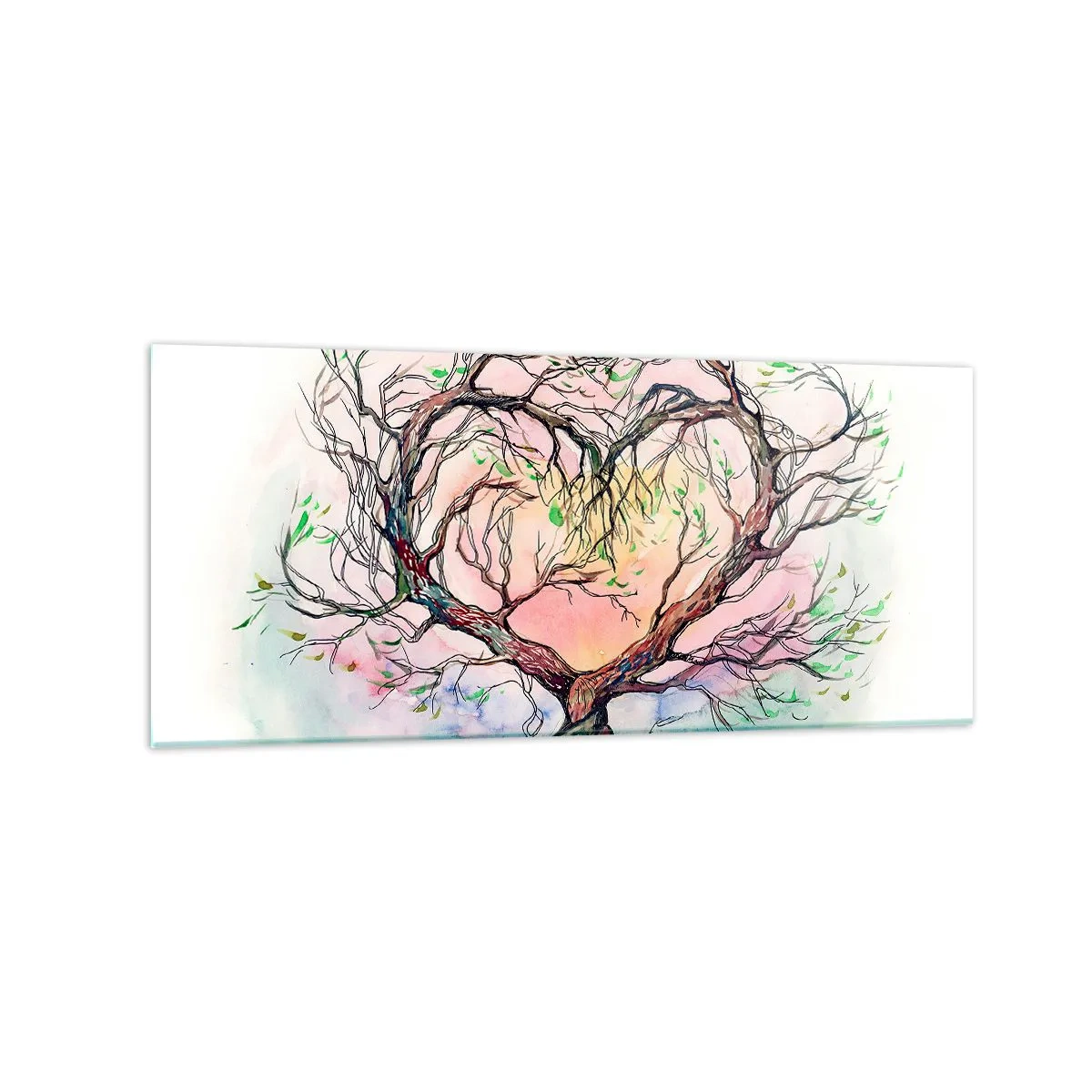 Obraz na skle - Spoločne proti víchriciam - 120x50 cm