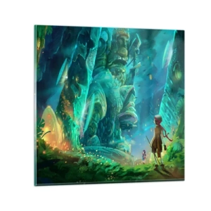 Obraz na skle - Z veľkej Knihy rozprávok - 60x60 cm