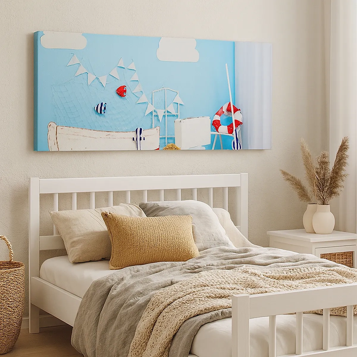 Obraz na plátne - Detská túžba za dobrodružstvom - 30x30 cm