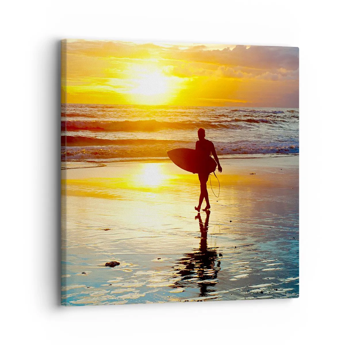 Obraz na plátne - Návrat bojovníka - 30x30 cm