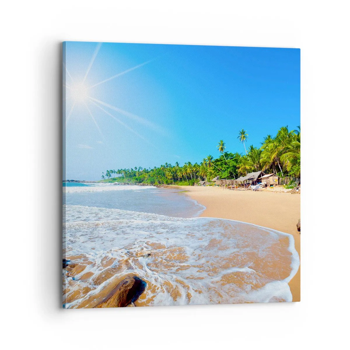 Obraz na plátne - Exotické miesto pre teba - 70x70 cm