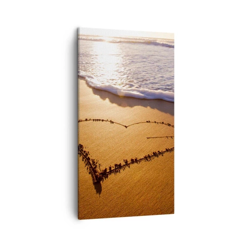 Obraz na plátne - Prázdninové vyznanie - 45x80 cm