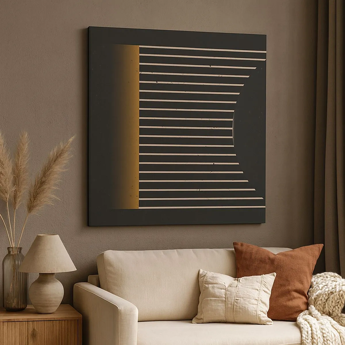 Obraz na plátne - Preskúmať temnotu - 30x30 cm