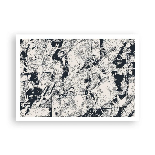 Plagát - Prelínanie protikladov - 100x70 cm