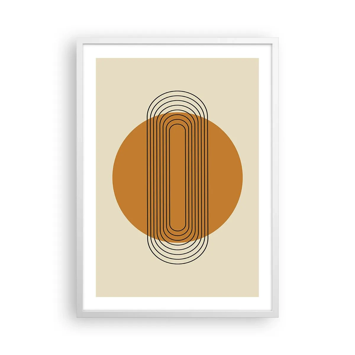 Plagát v bielom ráme - Dokonalý plán - 50x70 cm