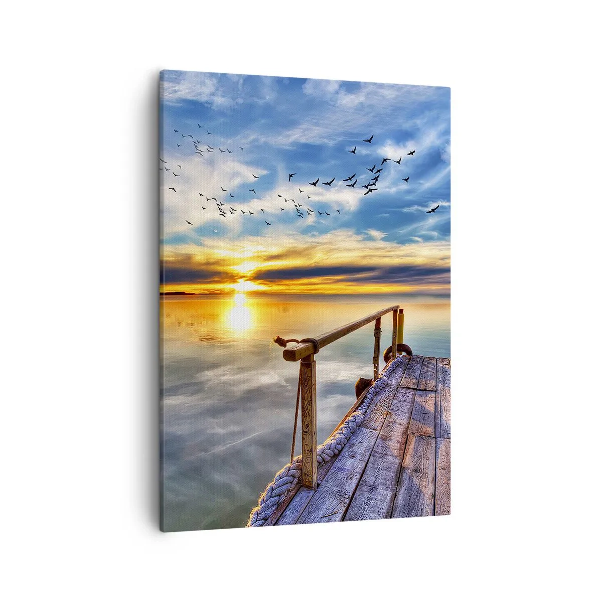Obraz na plátne - Vietor ide odpočívať - 50x70 cm