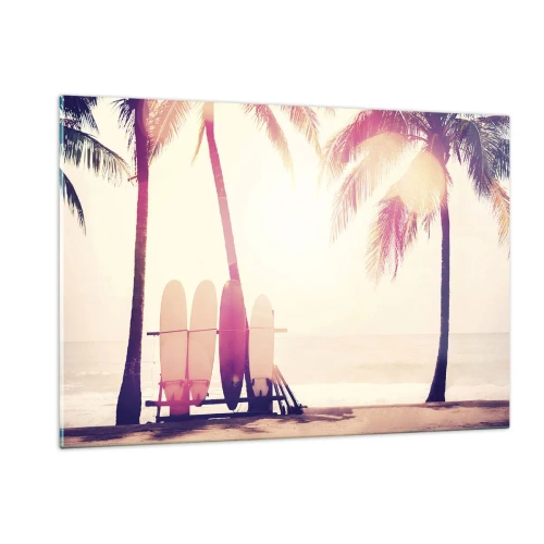 Obraz na skle - Bude to skvelý deň - 120x80 cm