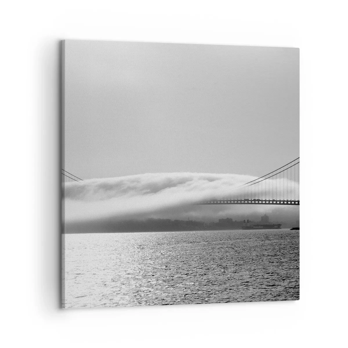 Obraz na plátne - Preplávať Zlatou bránou - 50x50 cm