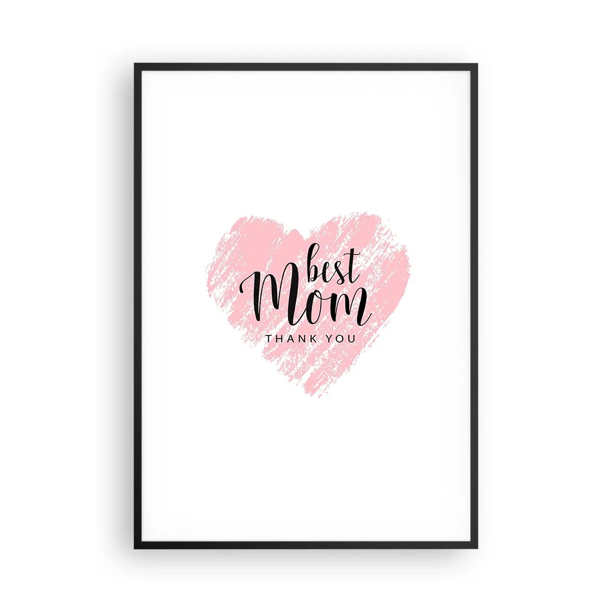 Plagát v čiernom ráme - Vždy pravá chvíľa - 70x100 cm