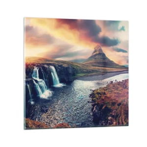 Obraz na skle - V majestáte prírody - 70x70 cm