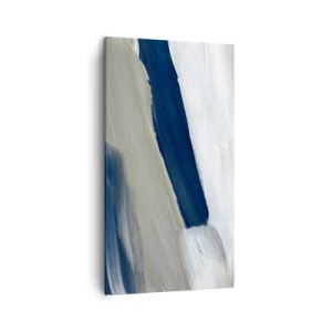 Obraz na plátne - Stretnutie s bielou - 45x80 cm