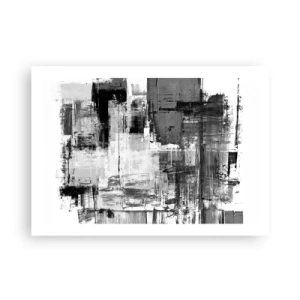 Plagát - Sivé je krásne - 70x50 cm