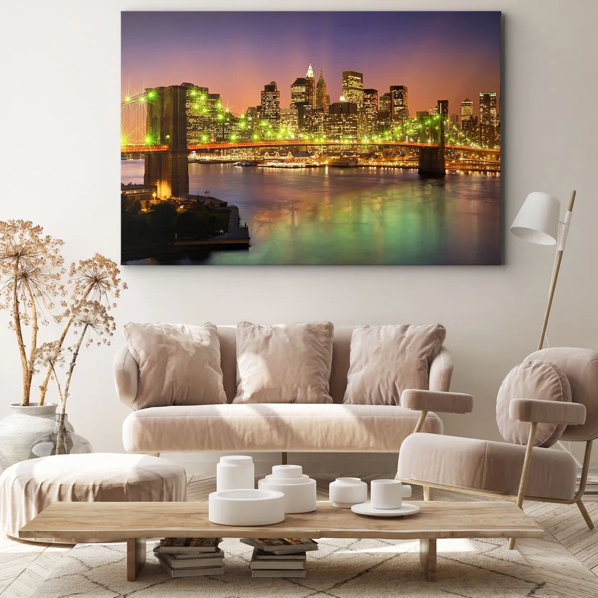 Obraz na plátne - Tu svetlo nikdy nezhasne - 120x80 cm