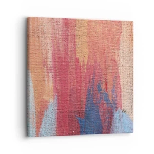Obraz na plátne - Stekať dúhou - 30x30 cm