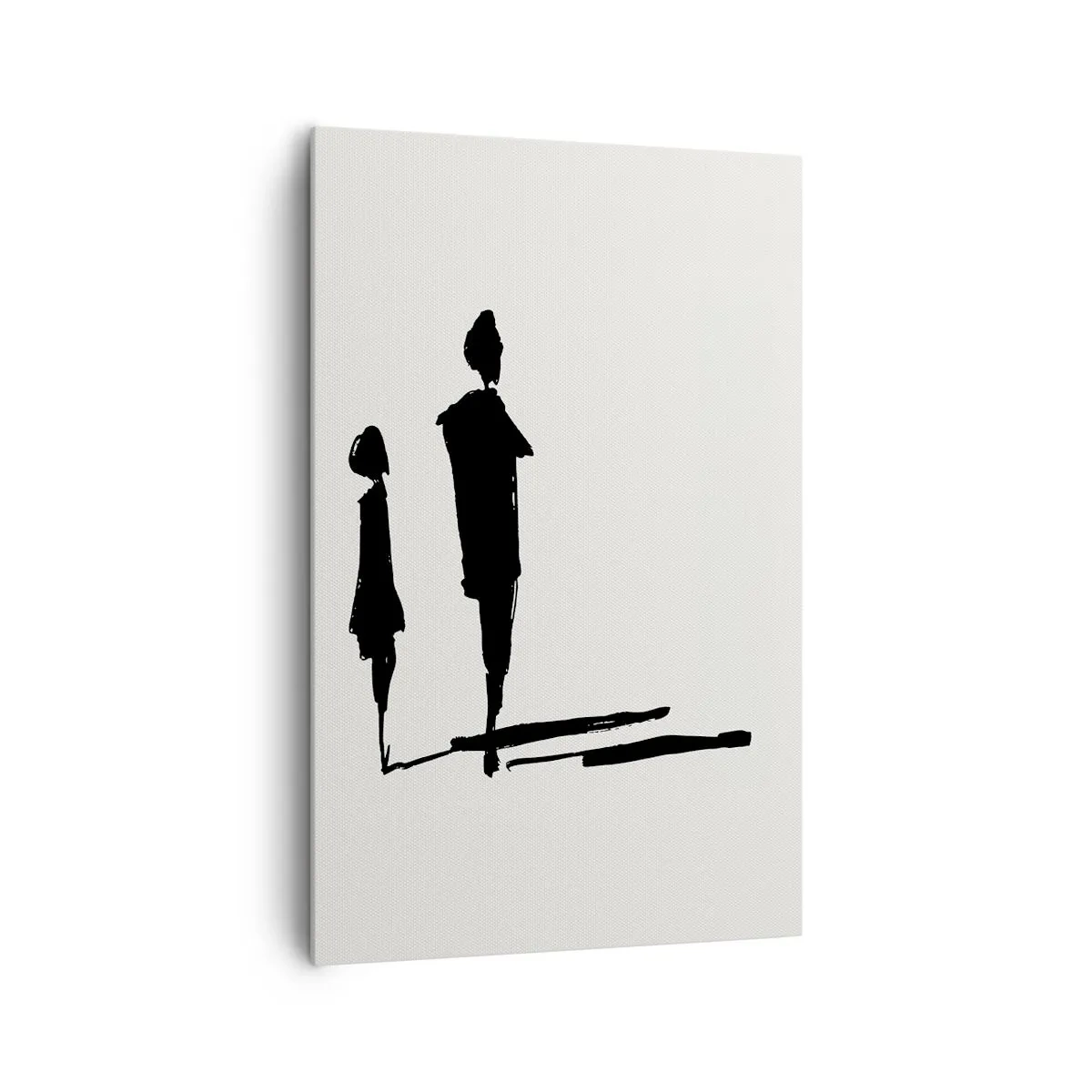 Obraz na plátne - Určite spolu? - 80x120 cm