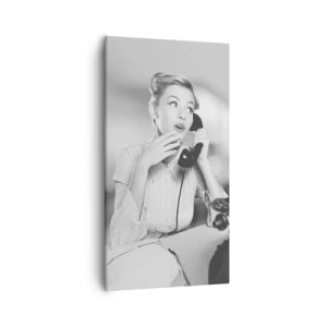 Obraz na plátne - Halo, tu sú 50. roky. - 55x100 cm