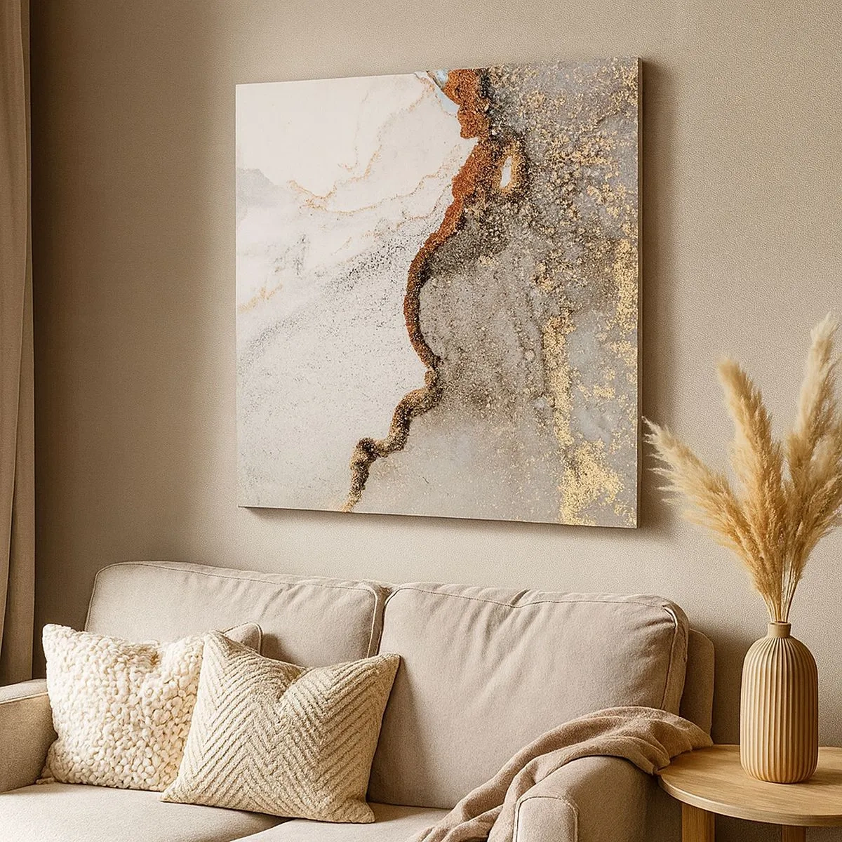 Obraz na plátne - Na hranici farieb - 30x30 cm