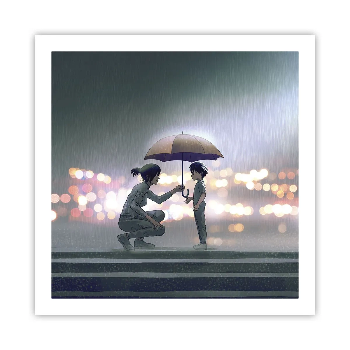 Plagát - A všetko je v poriadku - 60x60 cm