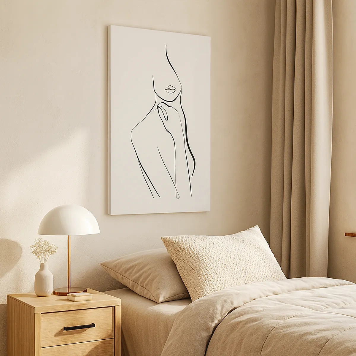 Obraz na plátne - Vlna melanchólie - 50x70 cm