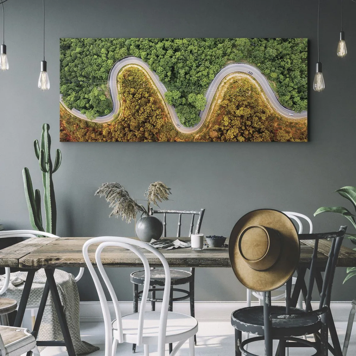 Obraz na plátne - Hranice a prelomy - 100x40 cm