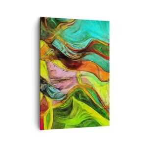 Obraz na plátne - Pohyb je život - 70x100 cm