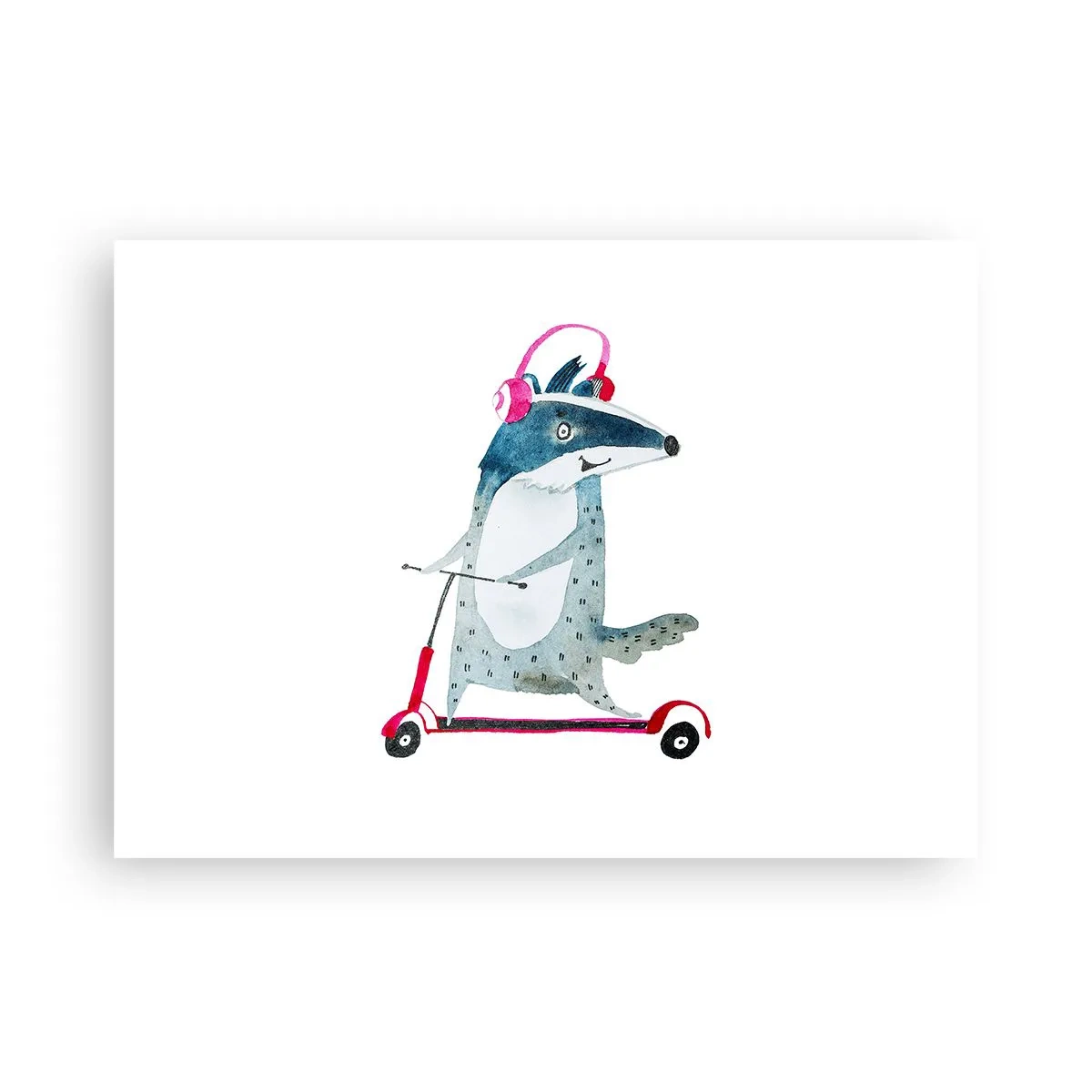 Plagát - Jazvečie radosti - 70x50 cm