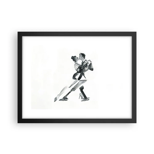 Plagát v čiernom ráme - V jednom rytme - 40x30 cm