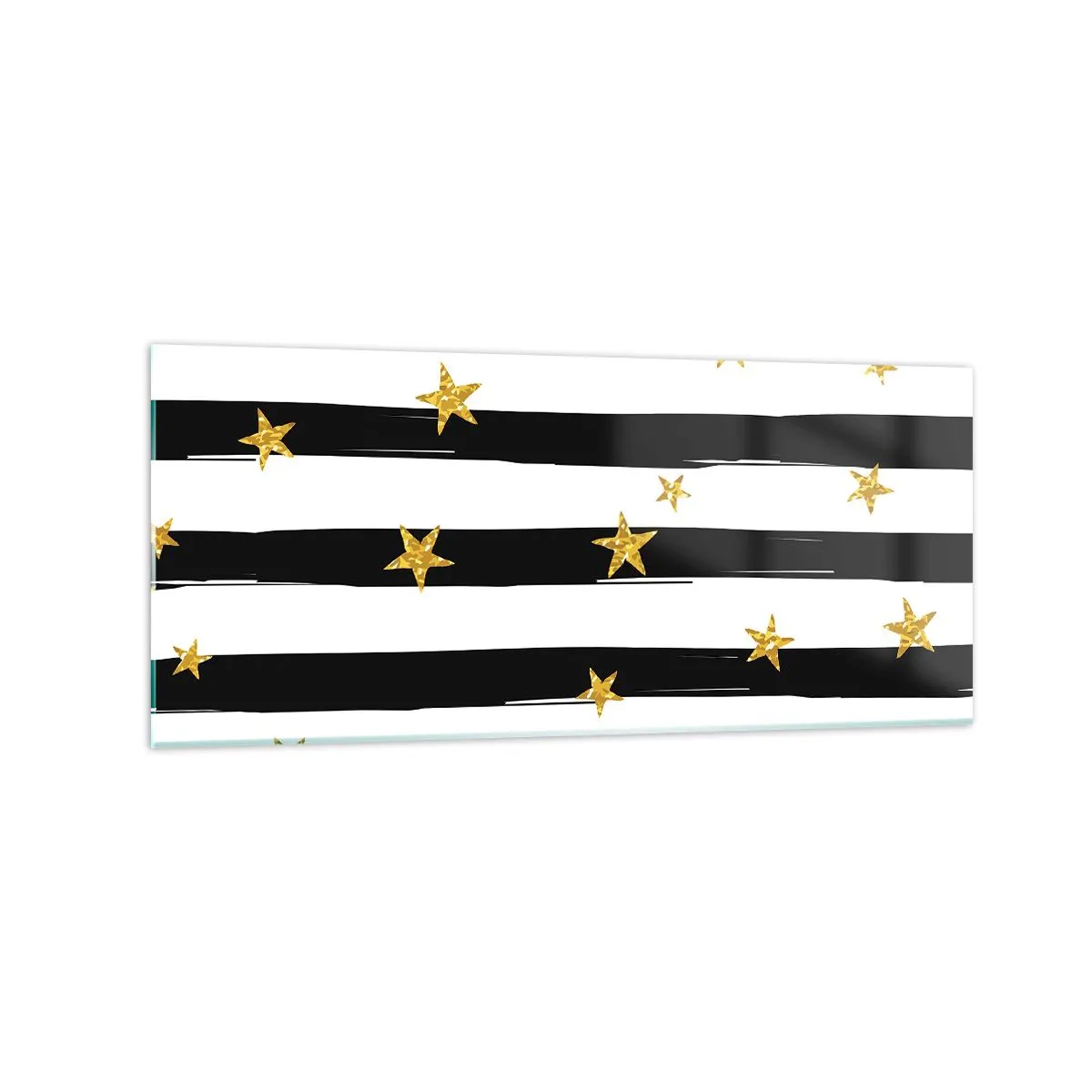 Obraz na skle - Všetci sme sa narodili pod šťastnou hviezdou - 120x50 cm