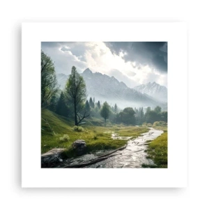 Plagát - Tam a späť - 30x30 cm