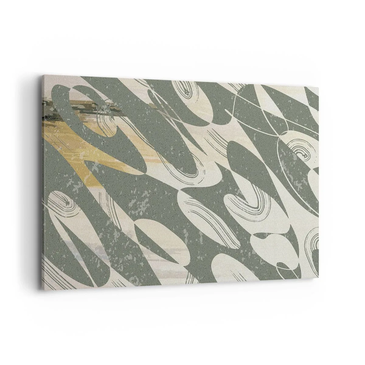 Obraz na plátne - Rytmizovaná abstrakcia - 100x70 cm