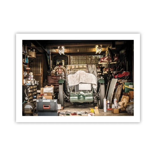 Plagát - Späť do minulosti - 70x50 cm